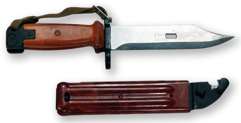 Штык-нож к АКМ и АК74 образца 1978 года модель штык-ножа 6х4