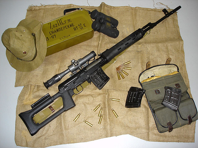 снайперская винтовка тигр (СВД)