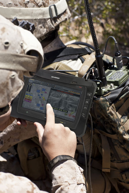 Ударопрочный планшет для военных и полиции Harris RF-3590 