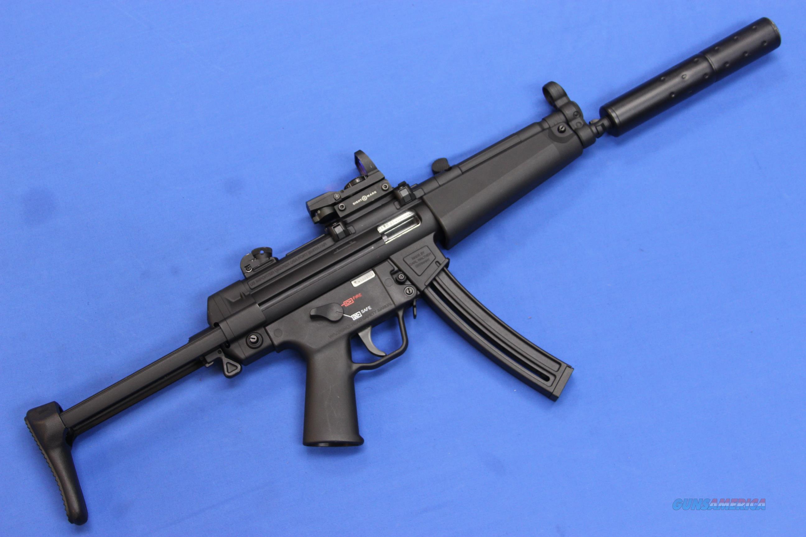 Пистолет-пулемёт Heckler&Koch MP5: ТТХ (тактико-технические 